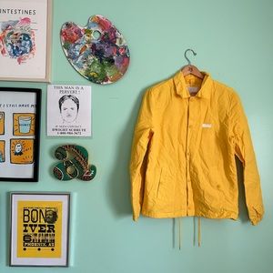 Bershka yellow jacket